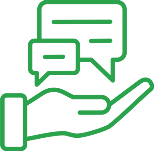 Transparent Communication Icon